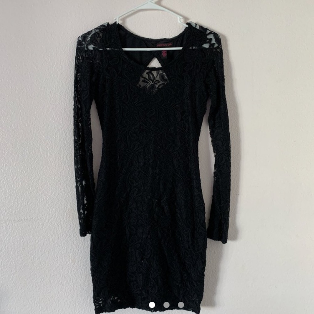black body con dress